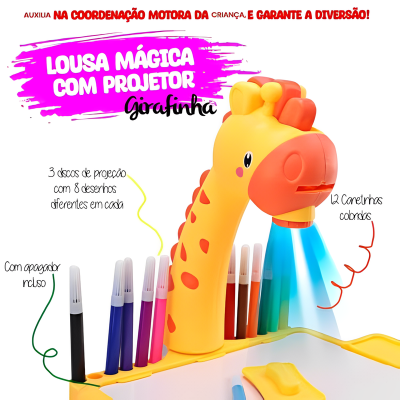 Mesa Projetora de Desenhos Mágicos - Roust Kids